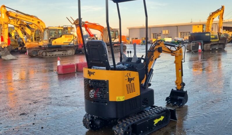 Unused 2024 JPC HT12 Micro Excavators For Auction: Leeds – 22nd, 23rd, 24th & 25th January 25 @ 8:00am full