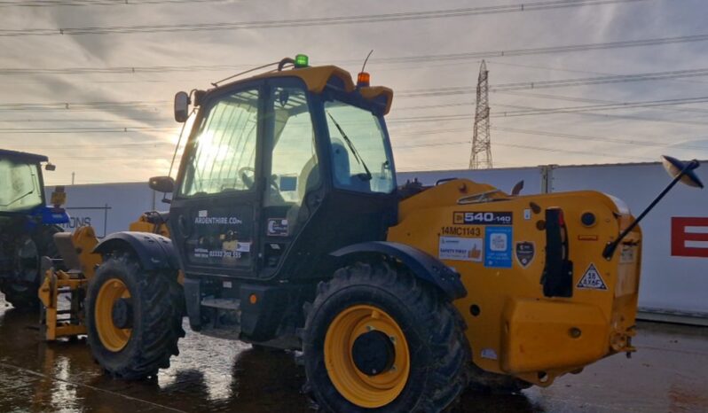 2019 JCB 540-140 Hi Viz Telehandlers For Auction: Leeds – 22nd, 23rd, 24th & 25th January 25 @ 8:00am full