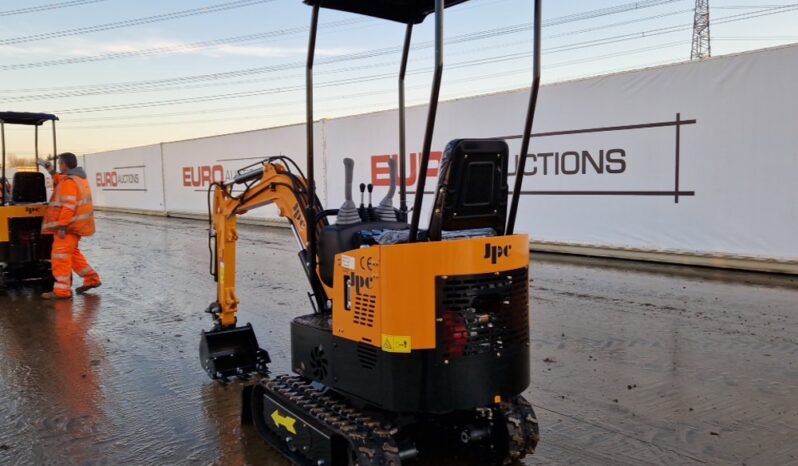 Unused 2024 JPC HT12 Micro Excavators For Auction: Leeds – 22nd, 23rd, 24th & 25th January 25 @ 8:00am full