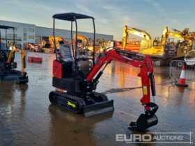 Unused 2024 JPC HT12 Micro Excavators For Auction: Leeds – 22nd, 23rd, 24th & 25th January 25 @ 8:00am full