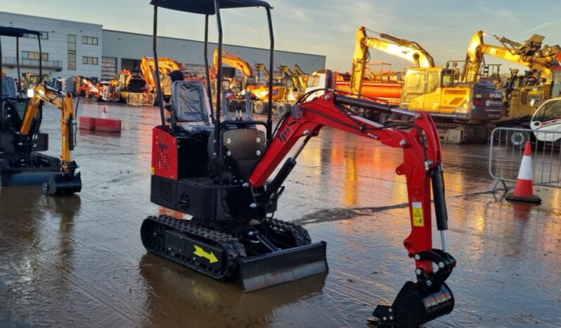 Unused 2024 JPC HT12 Micro Excavators For Auction: Leeds – 22nd, 23rd, 24th & 25th January 25 @ 8:00am full