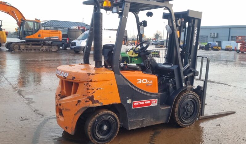 2018 Doosan D30GP Forklifts For Auction: Leeds – 22nd, 23rd, 24th & 25th January 25 @ 8:00am full