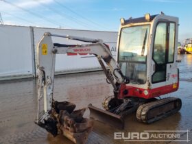 2012 Takeuchi TB016 Mini Excavators For Auction: Leeds – 22nd, 23rd, 24th & 25th January 25 @ 8:00am