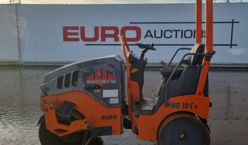 2012 Hamm HD10CVV Rollers For Auction: Leeds – 22nd, 23rd, 24th & 25th January 25 @ 8:00am full