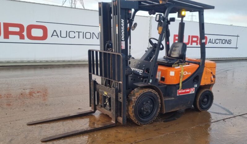 2018 Doosan D30GP Forklifts For Auction: Leeds – 22nd, 23rd, 24th & 25th January 25 @ 8:00am