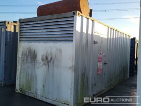 Brushless  20′ x 8′ Containerised 290kVA Generator, 6 Cylinder Engine Generators For Auction: Leeds – 22nd, 23rd, 24th & 25th January 25 @ 8:00am full