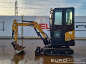 2022 Sany SY18C Mini Excavators For Auction: Leeds – 22nd, 23rd, 24th & 25th January 25 @ 8:00am full