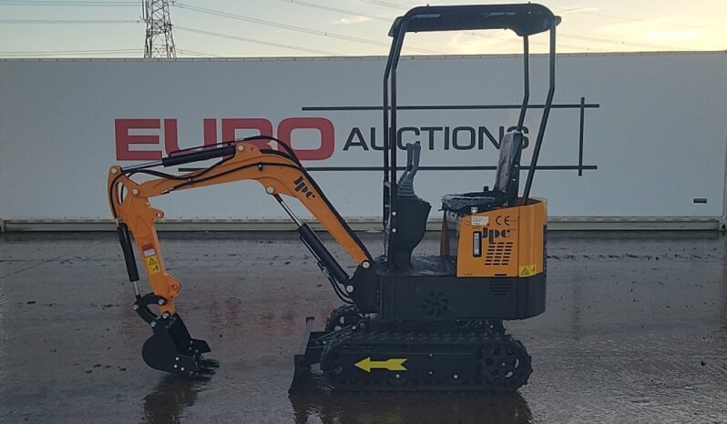 Unused 2024 JPC HT12 Micro Excavators For Auction: Leeds – 22nd, 23rd, 24th & 25th January 25 @ 8:00am full