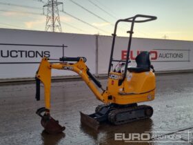 2021 JCB 8008CTS Micro Excavators For Auction: Leeds – 22nd, 23rd, 24th & 25th January 25 @ 8:00am