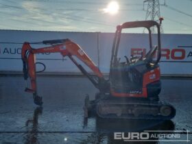 2016 Kubota U27-4 Mini Excavators For Auction: Leeds – 22nd, 23rd, 24th & 25th January 25 @ 8:00am full