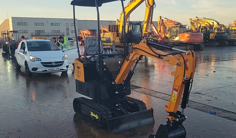 Unused 2024 JPC HT12 Micro Excavators For Auction: Leeds – 22nd, 23rd, 24th & 25th January 25 @ 8:00am full