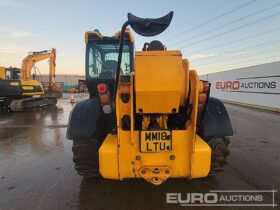 2018 JCB 540-180 Hi Viz Telehandlers For Auction: Leeds – 22nd, 23rd, 24th & 25th January 25 @ 8:00am full