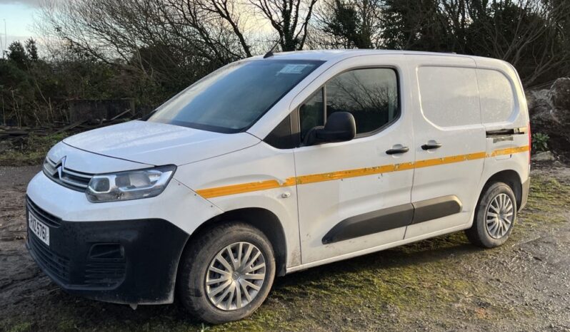 2021 Citroen Berlingo 625 DeadRow For Auction: Dromore – 21st & 22nd February 2025 @ 9:00am For Auction on 2025-02-21