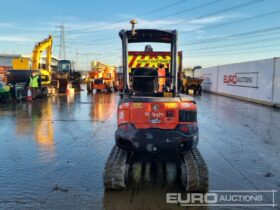 2016 Kubota U27-4 Mini Excavators For Auction: Leeds – 22nd, 23rd, 24th & 25th January 25 @ 8:00am full