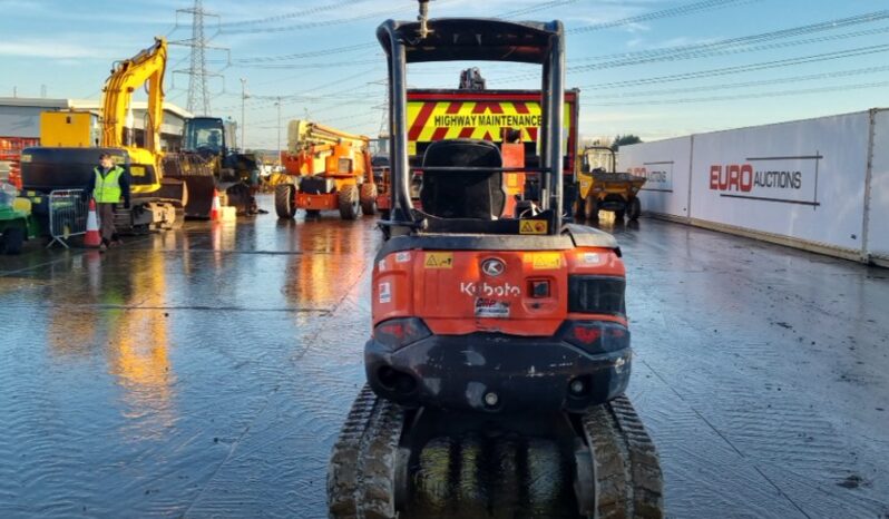 2016 Kubota U27-4 Mini Excavators For Auction: Leeds – 22nd, 23rd, 24th & 25th January 25 @ 8:00am full