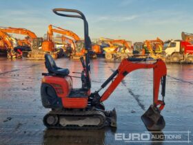 2018 Kubota KX08-3 Micro Excavators For Auction: Leeds – 22nd, 23rd, 24th & 25th January 25 @ 8:00am full