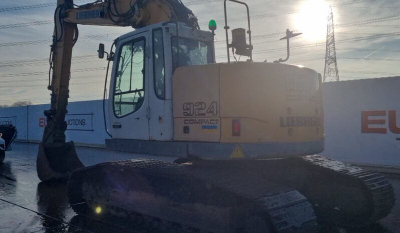 Liebherr R924 20 Ton+ Excavators For Auction: Leeds – 22nd, 23rd, 24th & 25th January 25 @ 8:00am full