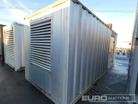 Brushless  20′ x 8′ Containerised 290kVA Generator, 6 Cylinder Engine Generators For Auction: Leeds – 22nd, 23rd, 24th & 25th January 25 @ 8:00am full