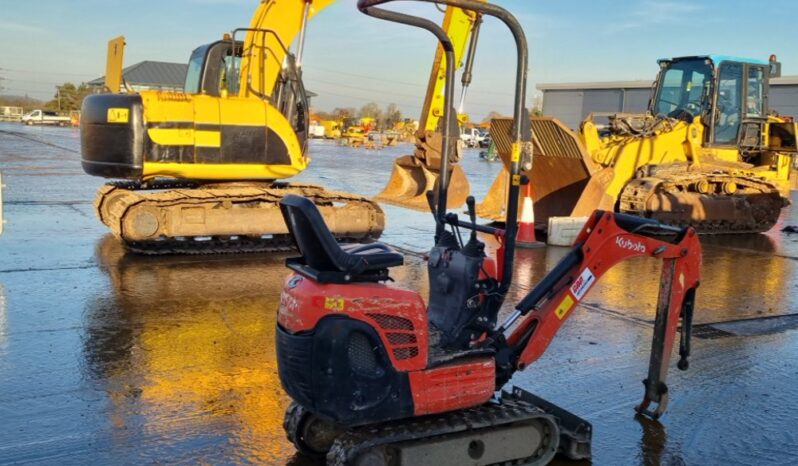 2016 Kubota K008-3 Micro Excavators For Auction: Leeds – 22nd, 23rd, 24th & 25th January 25 @ 8:00am full