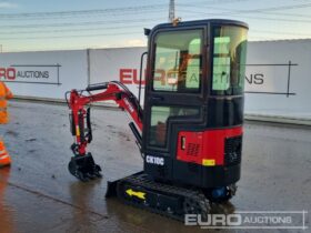 Unused 2024 Captok CK10C Micro Excavators For Auction: Leeds – 22nd, 23rd, 24th & 25th January 25 @ 8:00am full