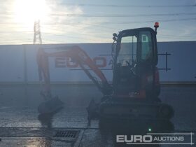 2015 Kubota U27-4 Mini Excavators For Auction: Leeds – 22nd, 23rd, 24th & 25th January 25 @ 8:00am full