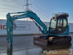 2014 Kobelco SK85MSR-3E 6 Ton+ Excavators For Auction: Leeds – 22nd, 23rd, 24th & 25th January 25 @ 8:00am