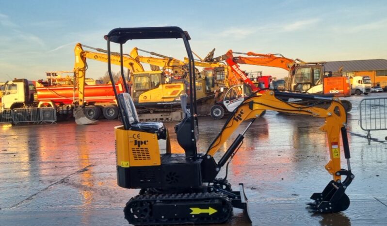 Unused 2024 JPC HT12 Micro Excavators For Auction: Leeds – 22nd, 23rd, 24th & 25th January 25 @ 8:00am full