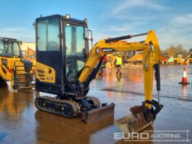 2022 Sany SY18C Mini Excavators For Auction: Leeds – 22nd, 23rd, 24th & 25th January 25 @ 8:00am full