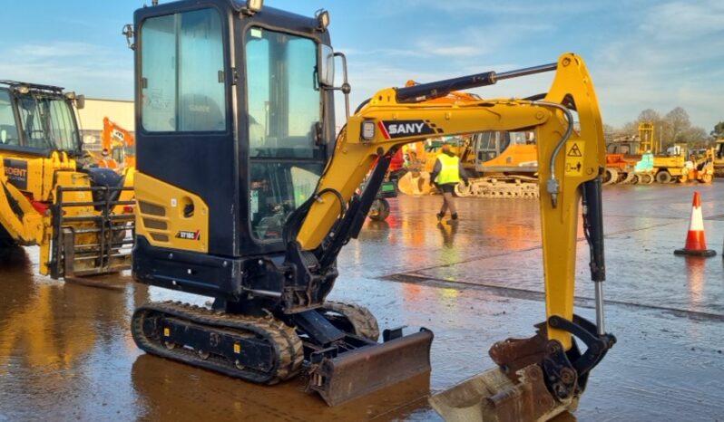 2022 Sany SY18C Mini Excavators For Auction: Leeds – 22nd, 23rd, 24th & 25th January 25 @ 8:00am full