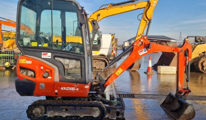 2017 Kubota KX016-4 Mini Excavators For Auction: Leeds – 22nd, 23rd, 24th & 25th January 25 @ 8:00am full