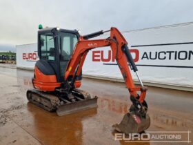 2016 Kubota U20-3EU Mini Excavators For Auction: Dromore – 21st & 22nd February 2025 @ 9:00am For Auction on 2025-02-22 full