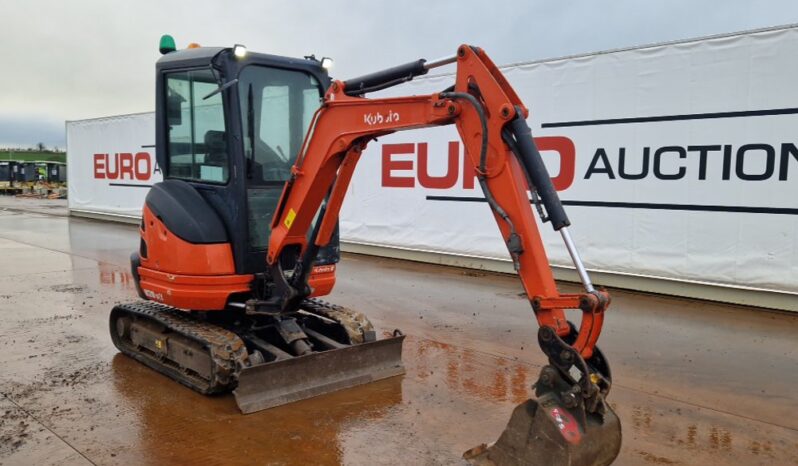 2016 Kubota U20-3EU Mini Excavators For Auction: Dromore – 21st & 22nd February 2025 @ 9:00am For Auction on 2025-02-22 full