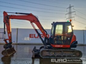 2019 Kubota KX080-4A 6 Ton+ Excavators For Auction: Leeds – 22nd, 23rd, 24th & 25th January 25 @ 8:00am full