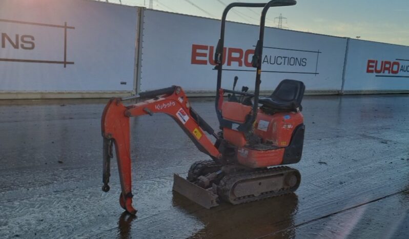 2016 Kubota K008-3 Micro Excavators For Auction: Leeds – 22nd, 23rd, 24th & 25th January 25 @ 8:00am