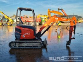 2016 Kubota U27-4 Mini Excavators For Auction: Leeds – 22nd, 23rd, 24th & 25th January 25 @ 8:00am full