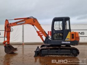 Doosan DH55-V Mini Excavators For Auction: Dromore – 21st & 22nd February 2025 @ 9:00am For Auction on 2025-02-22 full