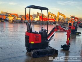 Unused 2024 JPC HT12 Micro Excavators For Auction: Leeds – 22nd, 23rd, 24th & 25th January 25 @ 8:00am full