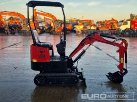 Unused 2024 JPC HT12 Micro Excavators For Auction: Leeds – 22nd, 23rd, 24th & 25th January 25 @ 8:00am full