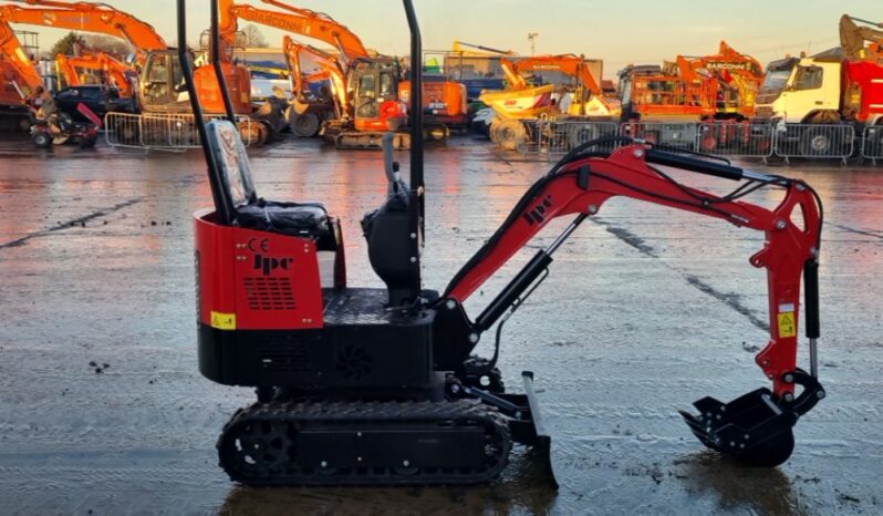 Unused 2024 JPC HT12 Micro Excavators For Auction: Leeds – 22nd, 23rd, 24th & 25th January 25 @ 8:00am full