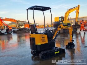 Unused 2024 JPC HT12 Micro Excavators For Auction: Leeds – 22nd, 23rd, 24th & 25th January 25 @ 8:00am full