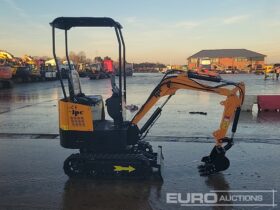 Unused 2024 JPC HT12 Micro Excavators For Auction: Leeds – 22nd, 23rd, 24th & 25th January 25 @ 8:00am full