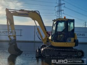 2014 Komatsu PC80MR-3 6 Ton+ Excavators For Auction: Leeds – 22nd, 23rd, 24th & 25th January 25 @ 8:00am full