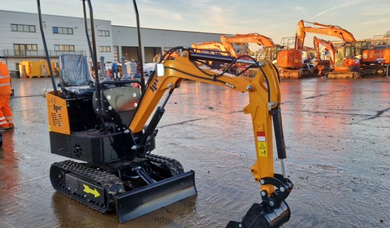 Unused 2024 JPC HT12 Micro Excavators For Auction: Leeds – 22nd, 23rd, 24th & 25th January 25 @ 8:00am full