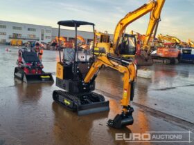 Unused 2024 JPC HT12 Micro Excavators For Auction: Leeds – 22nd, 23rd, 24th & 25th January 25 @ 8:00am full