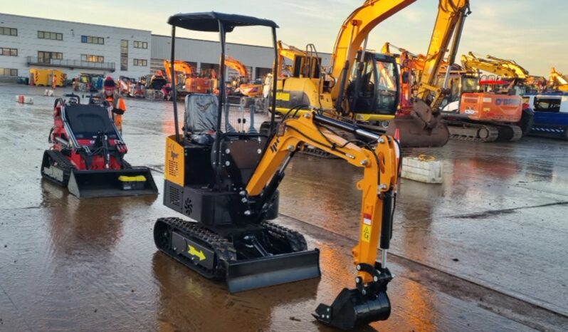 Unused 2024 JPC HT12 Micro Excavators For Auction: Leeds – 22nd, 23rd, 24th & 25th January 25 @ 8:00am full