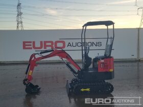 Unused 2024 JPC HT12 Micro Excavators For Auction: Leeds – 22nd, 23rd, 24th & 25th January 25 @ 8:00am full