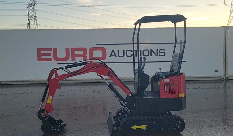 Unused 2024 JPC HT12 Micro Excavators For Auction: Leeds – 22nd, 23rd, 24th & 25th January 25 @ 8:00am full