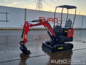 Unused 2024 JPC HT12 Micro Excavators For Auction: Leeds – 22nd, 23rd, 24th & 25th January 25 @ 8:00am