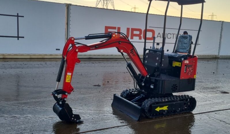 Unused 2024 JPC HT12 Micro Excavators For Auction: Leeds – 22nd, 23rd, 24th & 25th January 25 @ 8:00am