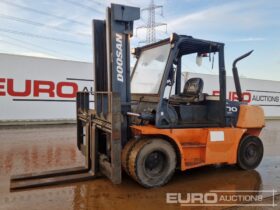 Doosan D70S-5 Forklifts For Auction: Leeds – 22nd, 23rd, 24th & 25th January 25 @ 8:00am